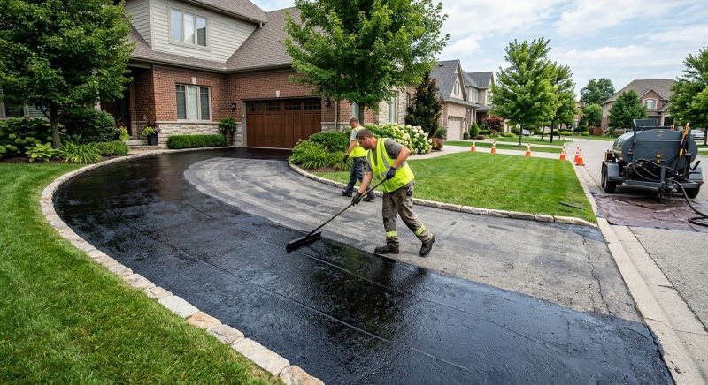 Asphalt Recoating in Columbus, OH
