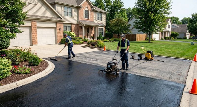Blacktop Sealing in San Antonio, TX