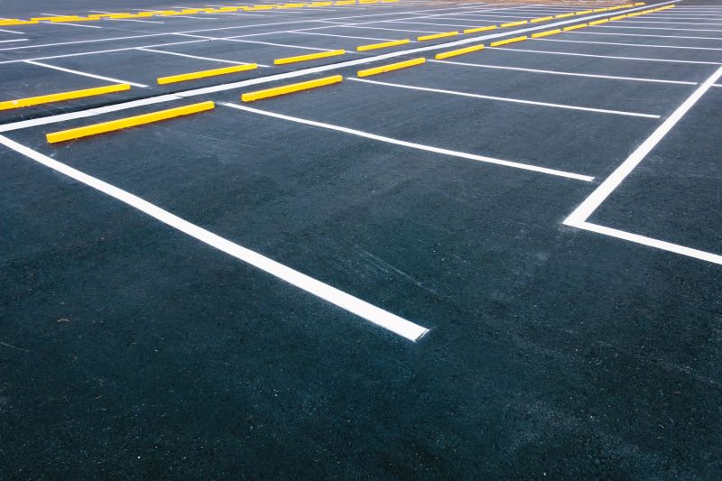 Commercial Asphalt Painting in Suwanee, GA