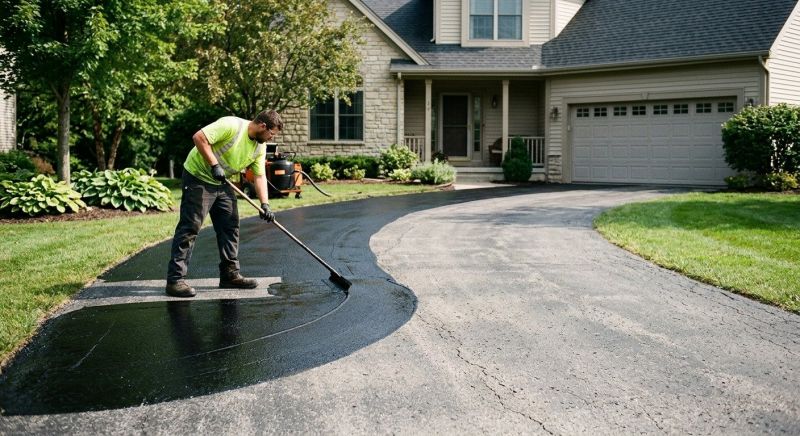 Driveway Slurry Sealing in Columbus, OH