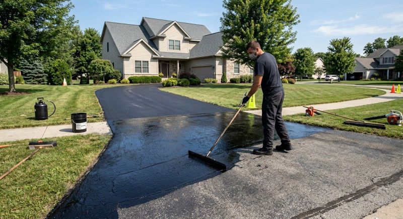 Asphalt Driveway Sealing in San Antonio, TX