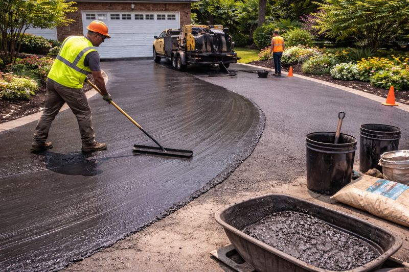 Driveway Slurry Sealing Service